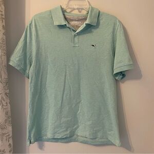 Vineyard Vines Men's Green Polo Shirt